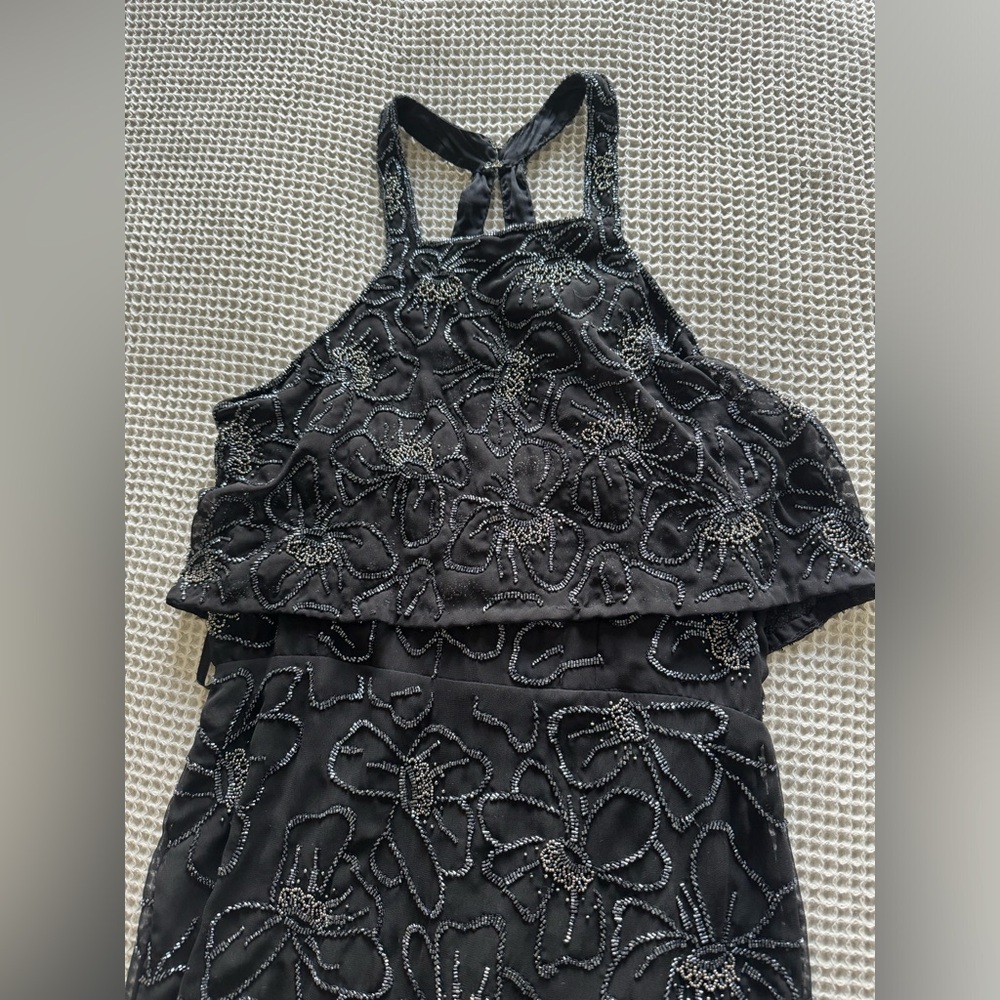 Parker Black Sequin Gown